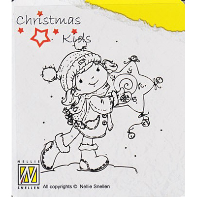 Clearstamp Christmas -Like my star?