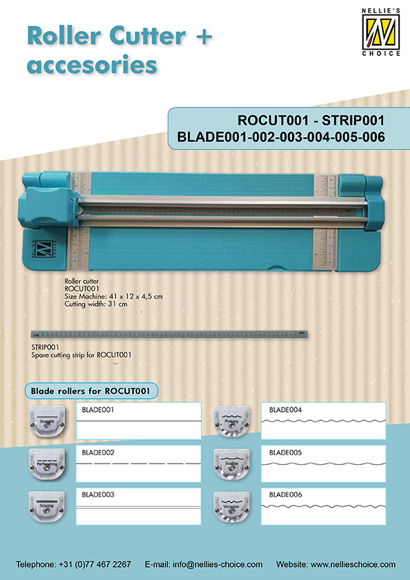 Blade for ROCUT001 Roller cutter "straight"