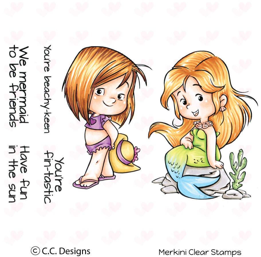 Merkini Clear Stamp Set