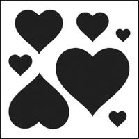 TCW181S Basic Hearts