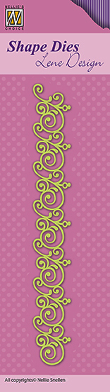 Shape Dies Lene Design bård "swirl"
