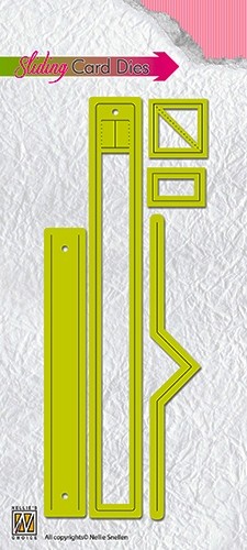  Slidingcard Dies, "Design-4"