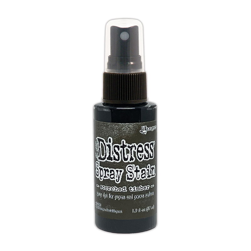 Distress Spray Stain -   Scored Timber