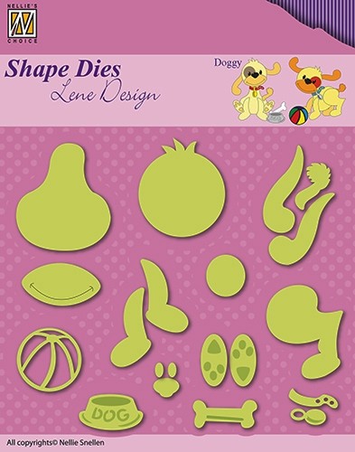 Shape Dies Lene animals "doggy"