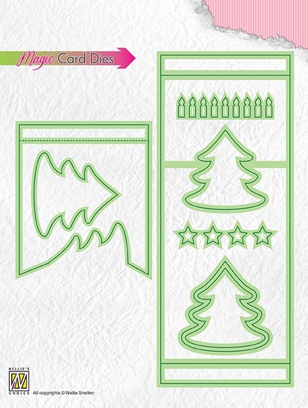Magic Card Die "Pinetree" 