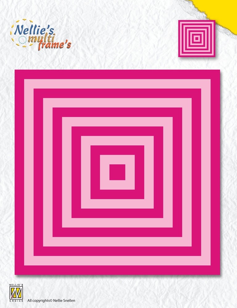 Multi Frame Dies XL "square with straight corners" 