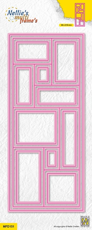 Multi Frame slim-line dies "Quilt-1"