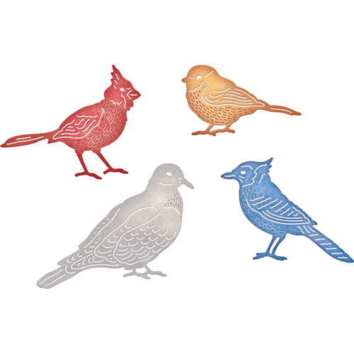 Feathered Friends (Set of 4)