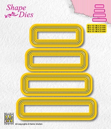 Shape Dies "set of 4 tags-3"