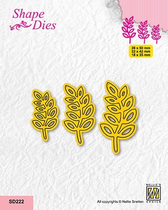 Shape Dies "set of 3 branches-1"