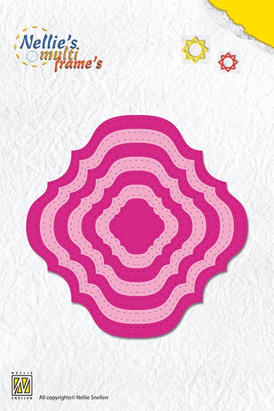 MFD083 Multi Frame Die "dotted Ornamental-1"
