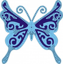 DL117 Exotic Butterfly Lg #1
