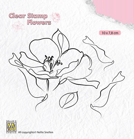 Clear Stamps Flowers "Wild-rose" 