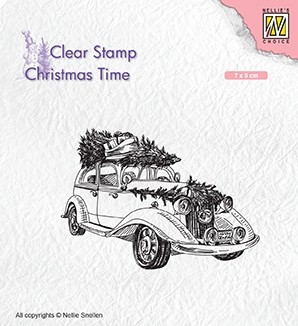 Christmas time "Christmas tree transport"