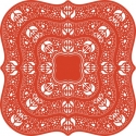 DL177 French Flair Doily Stacker