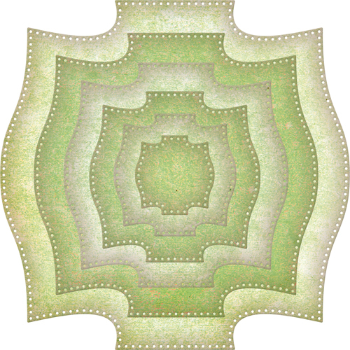 Pierced Stacker #1 (Set of 6)