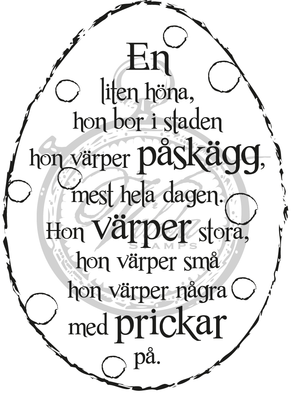 "En liten höna..."