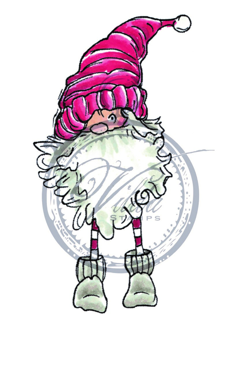 Santa with tall legs bigger