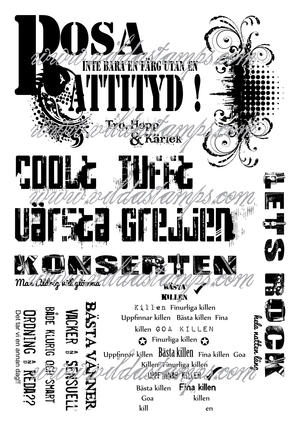 Textkit Scrap & Mixed media