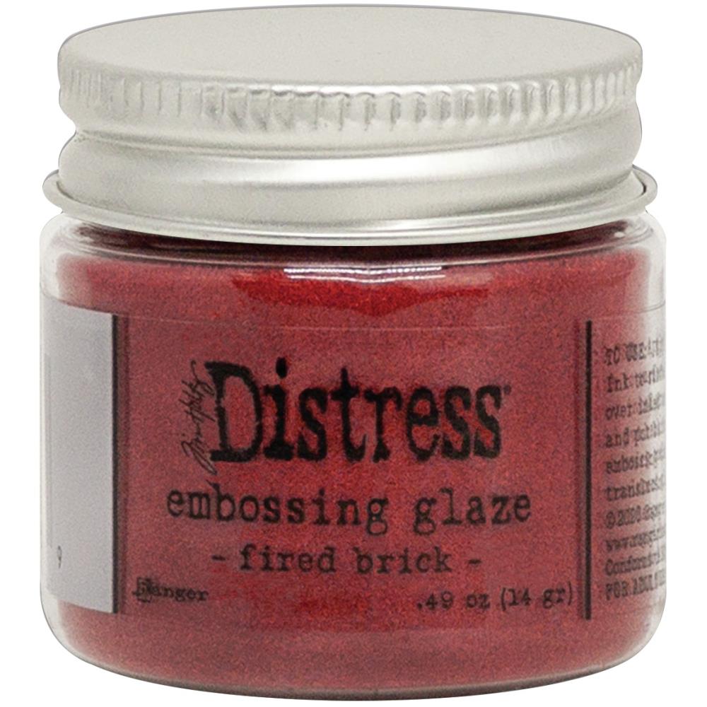 Distress Embossing Glaze -  Fired Brick