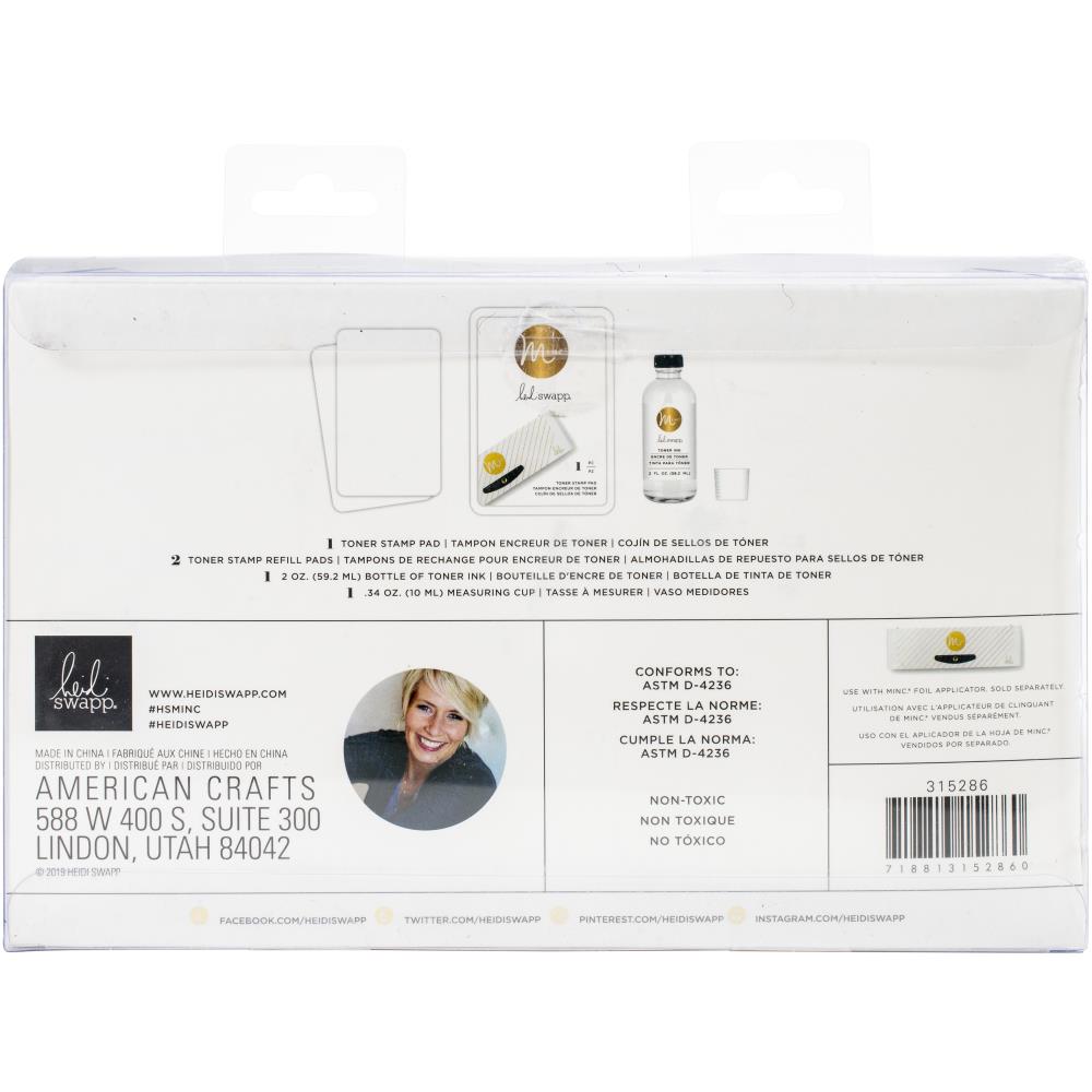 Heidi Swapp Minc Toner Stamping Kit 5/Pkg