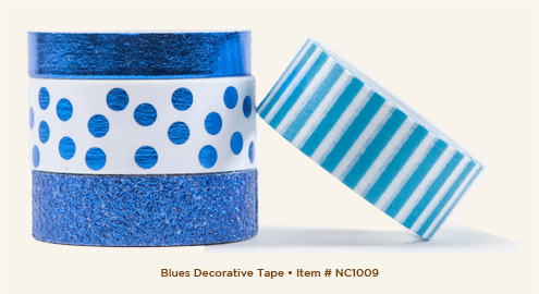 Blues Decorative Tape
