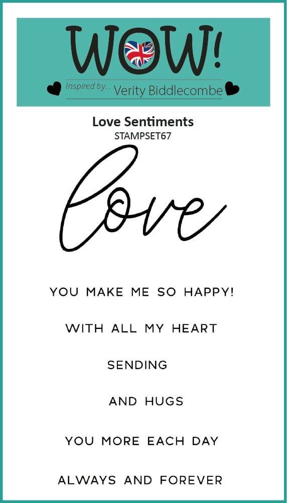 Clear Stamps - Love Sentiments