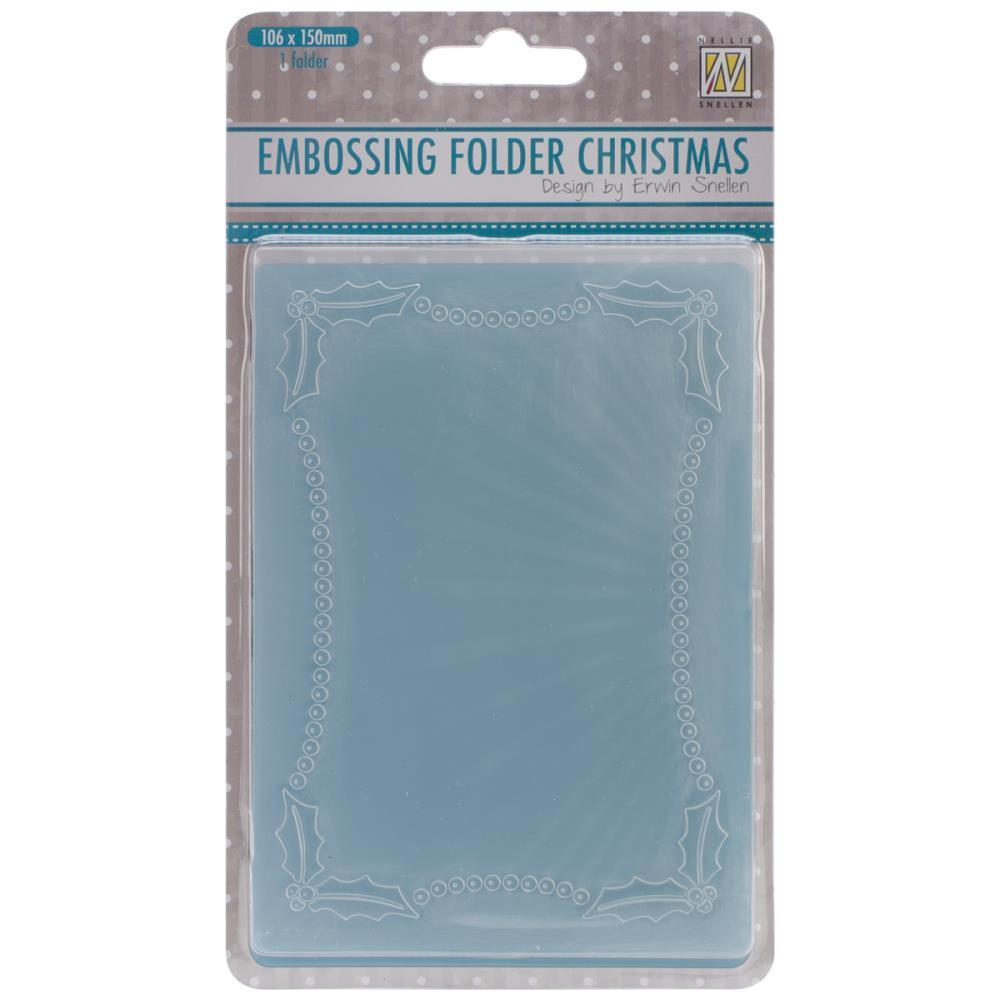 Embossing Christmas Rectangle -1