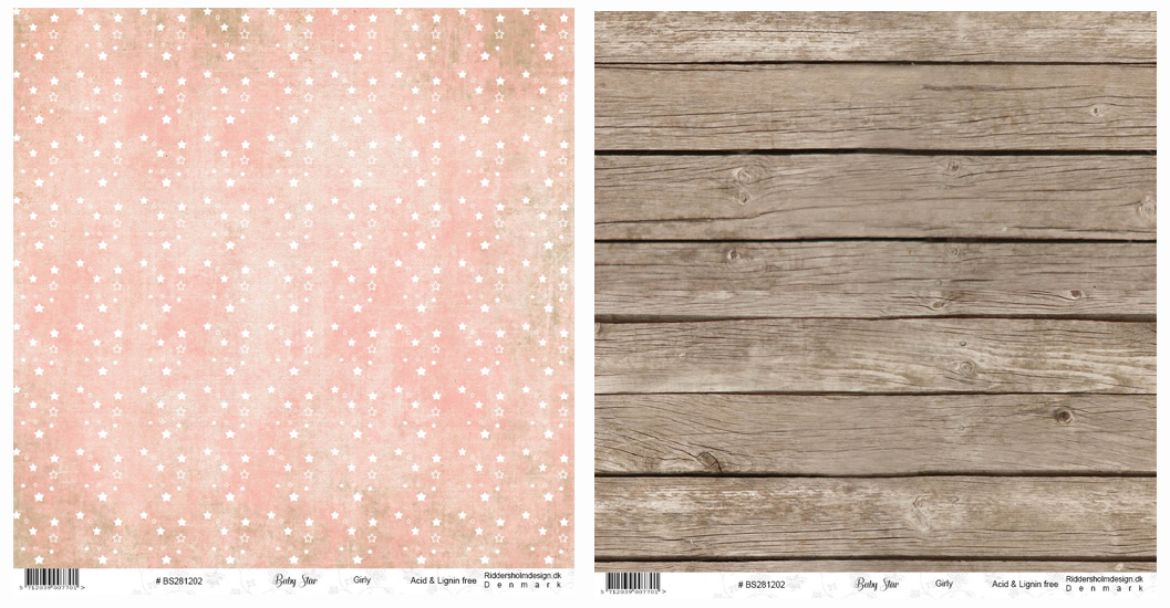 12x12 Ridderholm Design - Baby Star , Girly