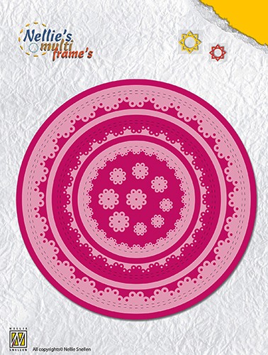 Multi Frame Dies round doily-1 