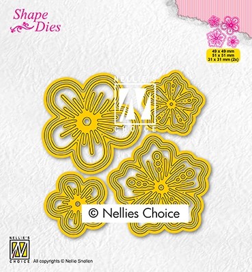 Shape Dies "Set of flowers" 