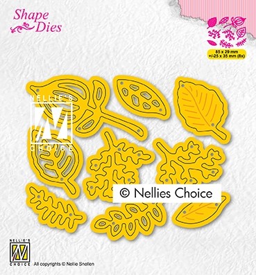 Shape Dies "Set of leaves" 