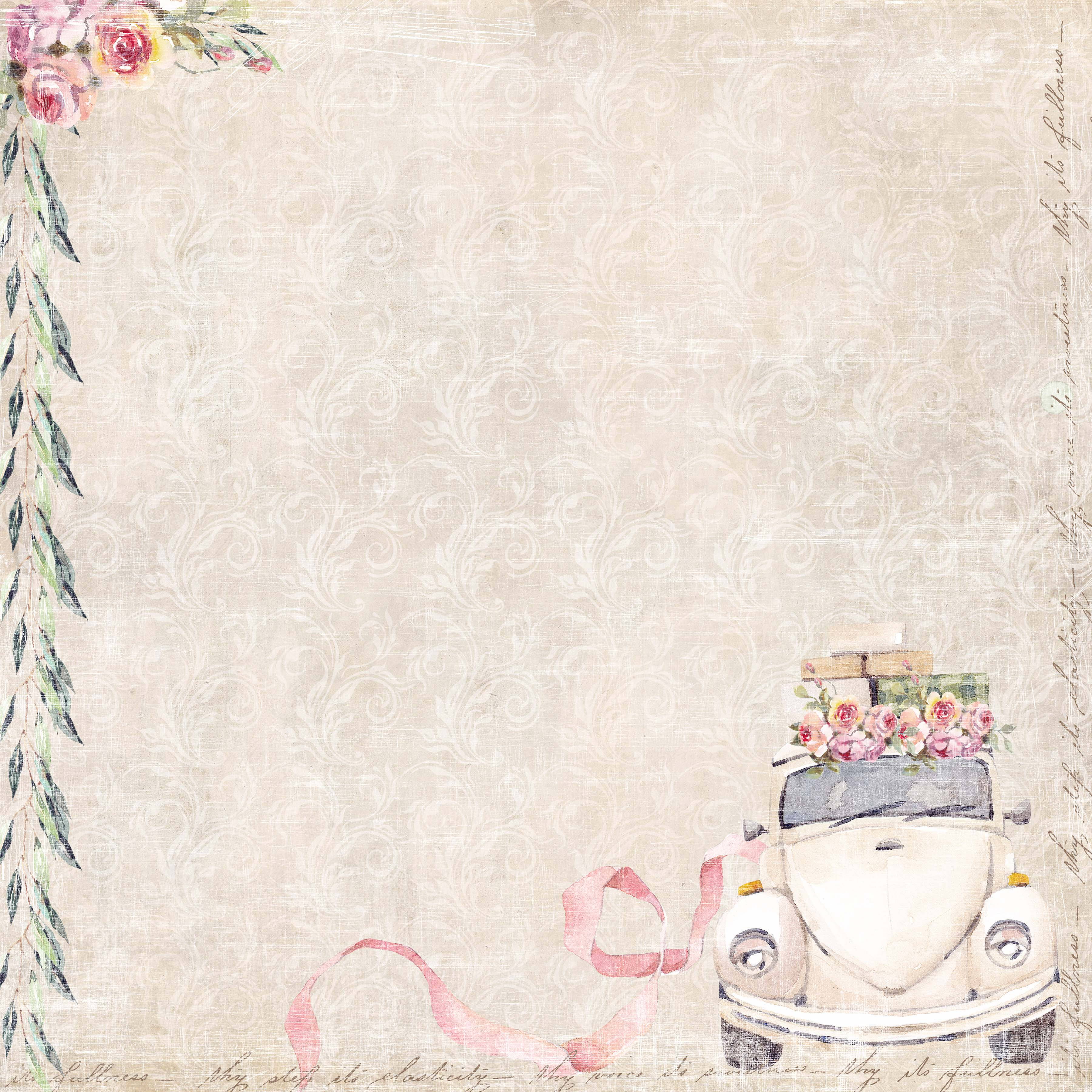 Papper Reprint - Mr & Mrs - Honeymoon