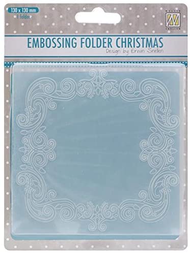 Embossing Christmas Square 1