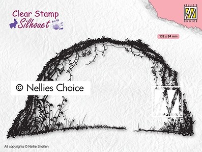 Clear Stamps "Floral bow"