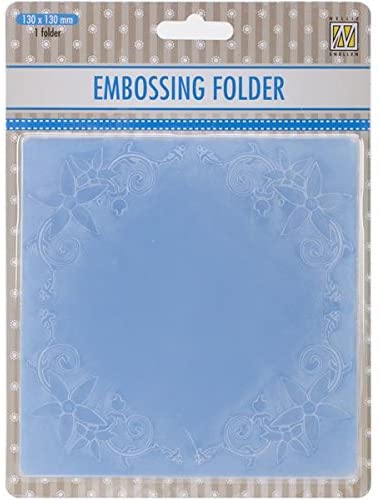 Embossing Round Flower Frame