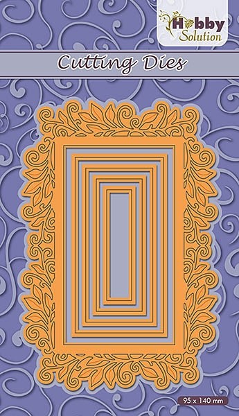 Dies "rectangle swirl frame" 