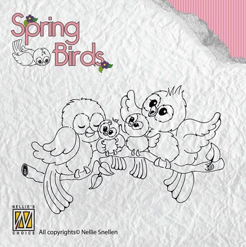 Clear Stamps Spring Birds