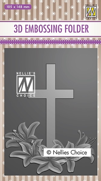  3D Embossing folder "Cross-2"