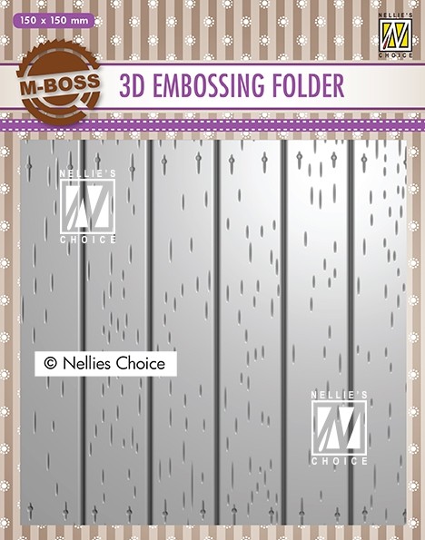 3D Embossing folder "stripe pattern-2"