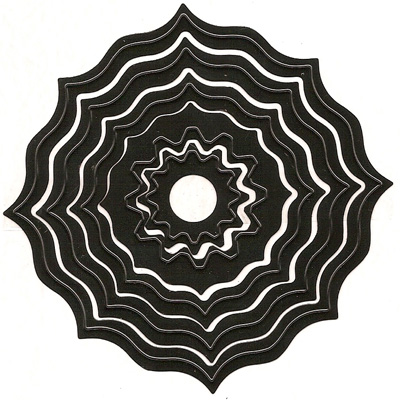 Nellies Multi Frame Die - Eastern Round