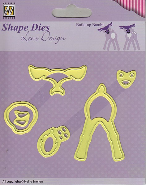 Shape Dies Lene Design build-up dies "bambi"