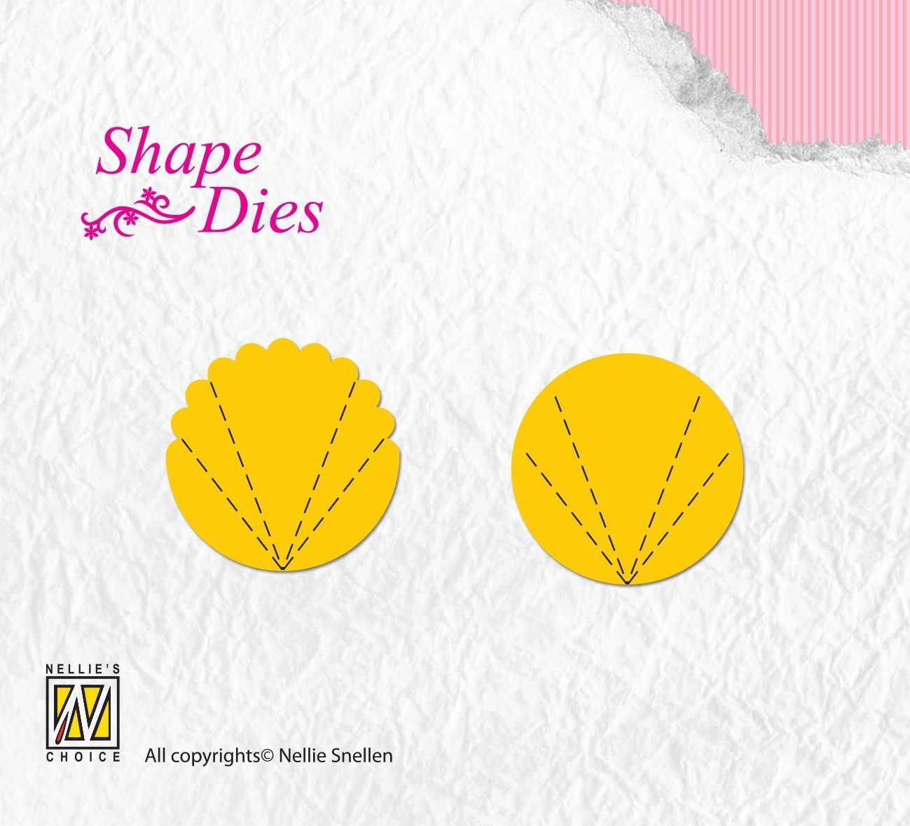 Shape Dies "flower fan A+B"