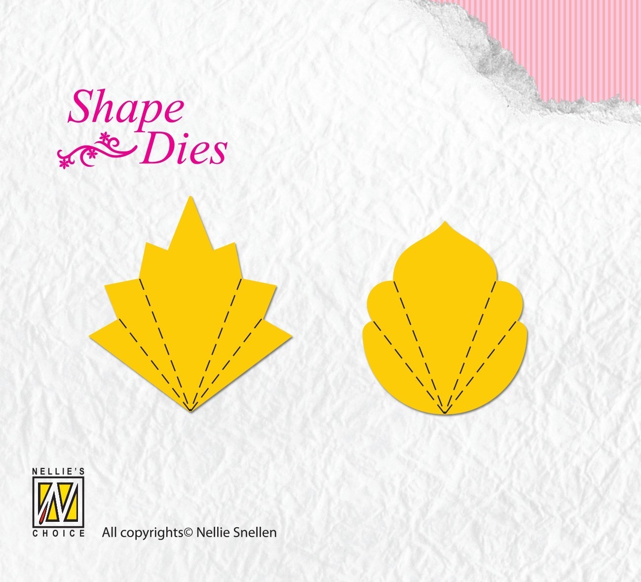 Shape Dies "flower fanC+D"