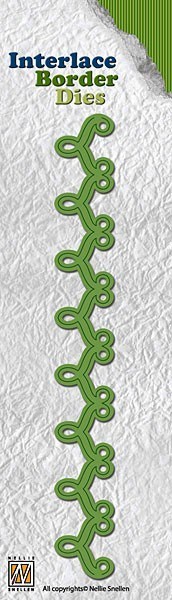 Interlace Border Die "swirls"