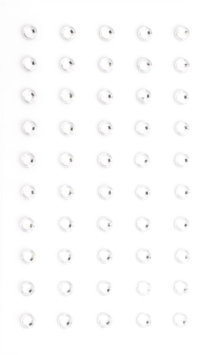 Rhinestones self-adhesive Silver