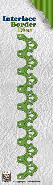 Interlace Border Die "crowns"