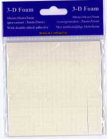 3D kuddar 3mm