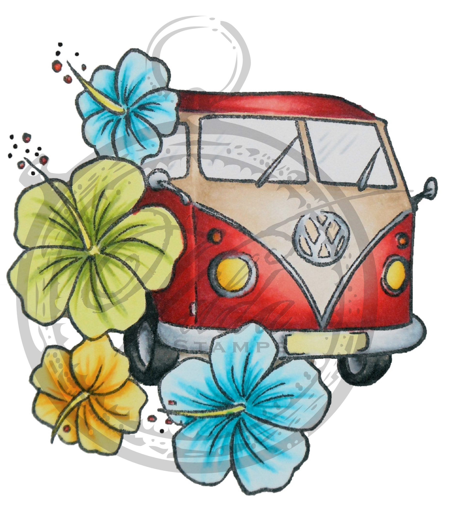 Flower power Volkswagen