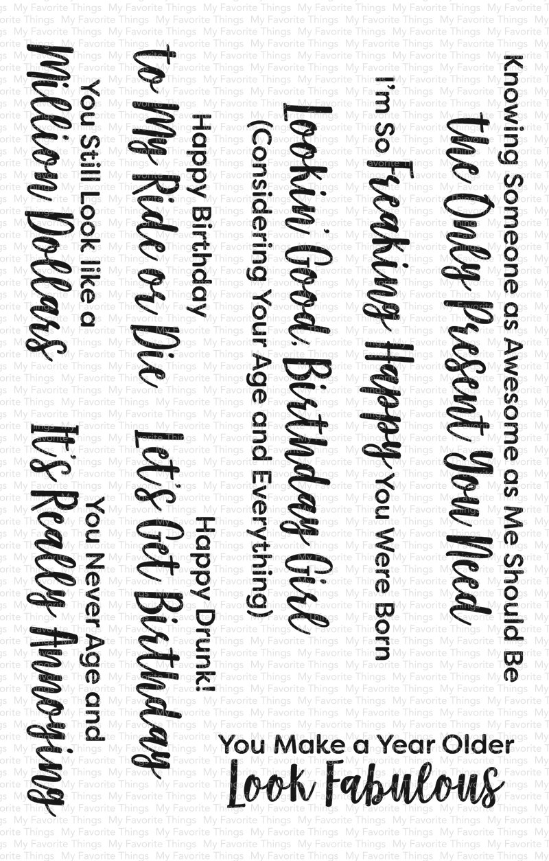 Engströms Artstudio AB Sassy Pants Birthday Greetings